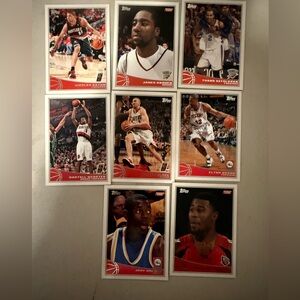 NBA Topps Basketball Card Lot Stars, Rookies Veterans James Harden Jrue Holiday